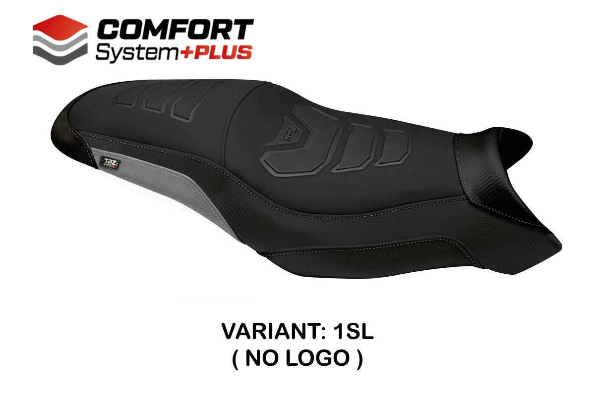 Sitzbezug kompatibel - Yamaha Tracer 7 2021-2024 - mod Kindia Comfort System Plus – 1SL (silber)