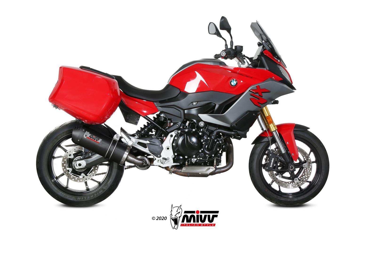 Mivv Endschalldämpfer Oval Carbon  BMW F 900 XR 2020