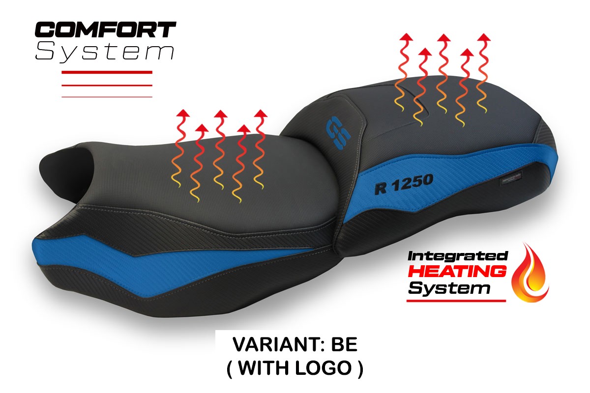 Sitzbezug kompatibel - BMW R 1250 GS 2019 - 2023 - heating Comfort System – BE (blau)