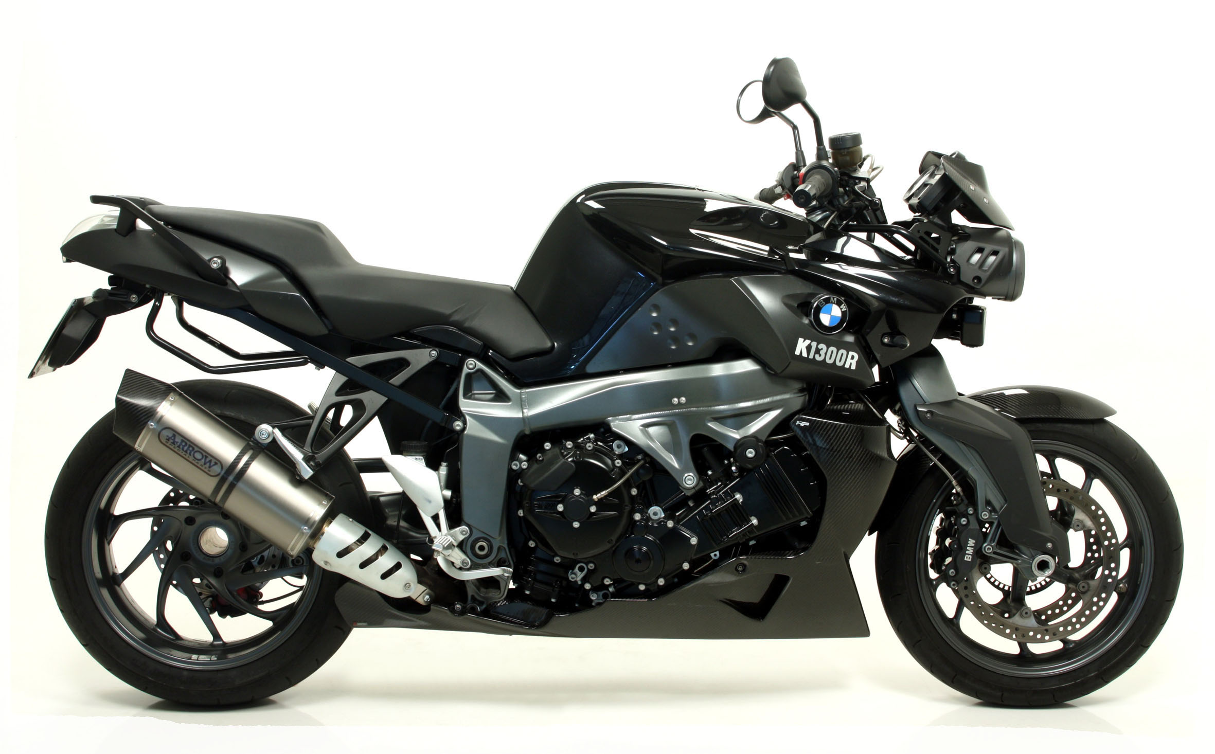 Arrow Verbindungsrohr mit Kat für Original Krümmer BMW K 1300 R (K12S) `09/13