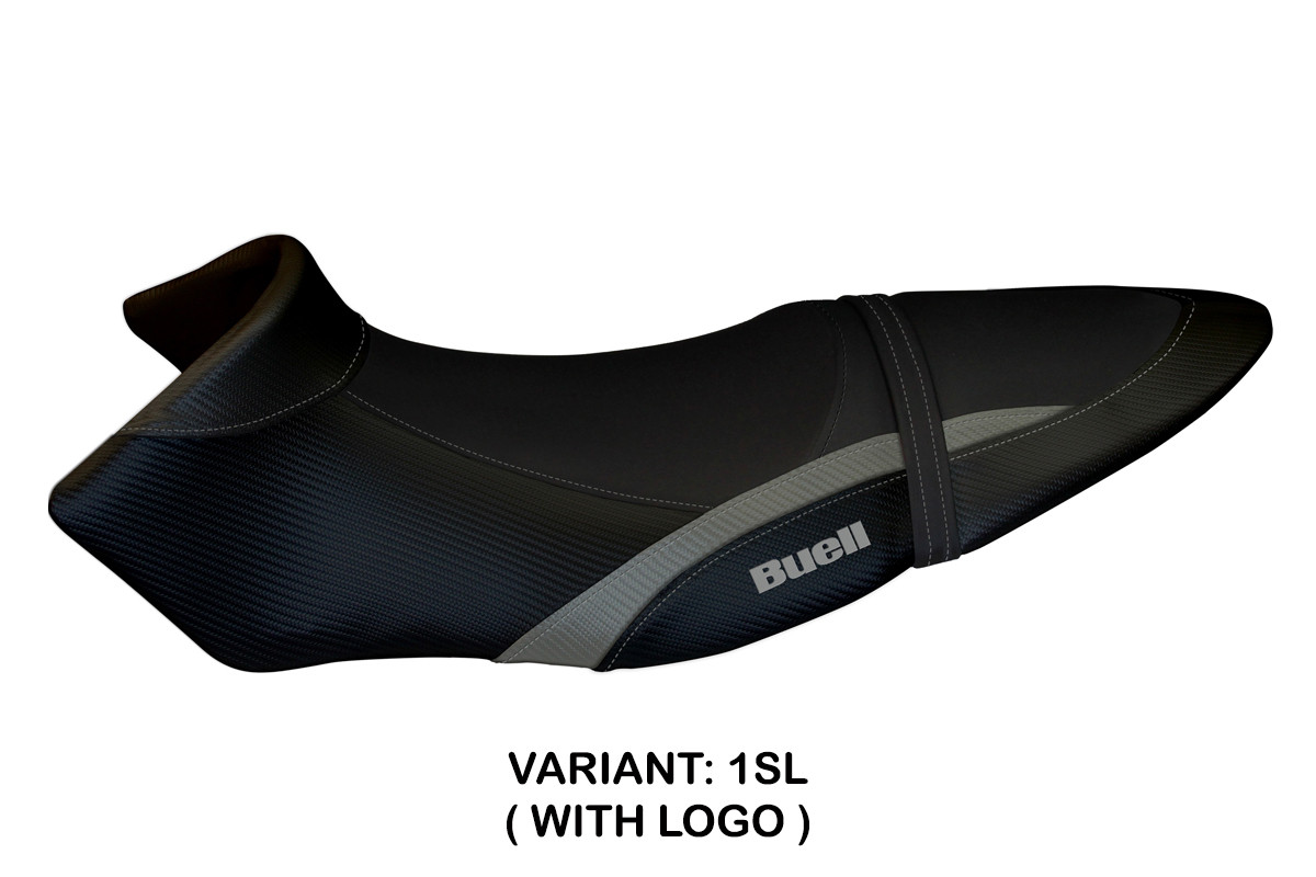 TAPPEZZERIA Sitzbezug STANDARD mit Logo für BUELL XB 12 S - XB 12 SX (19-21)