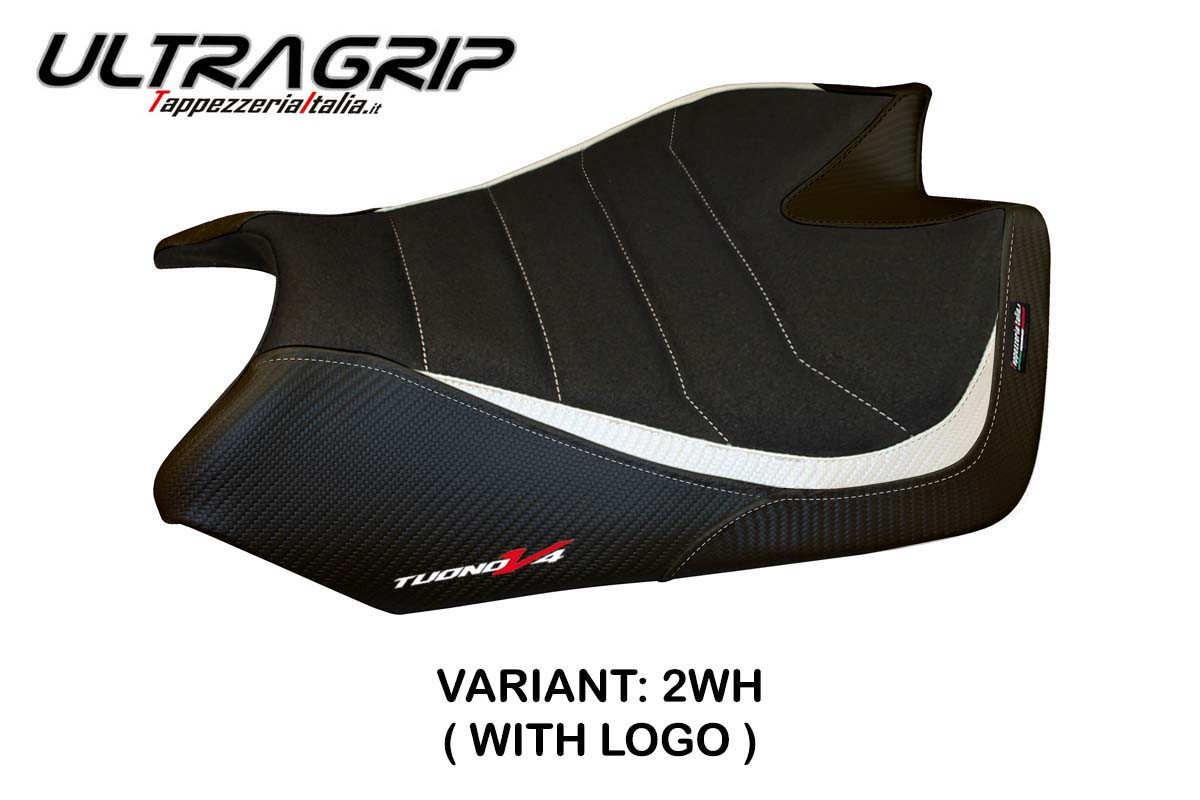 TAPPEZZERIA Seat cover ULTRAGRIP with logo for APRILIA TUONO V4 (11-20)