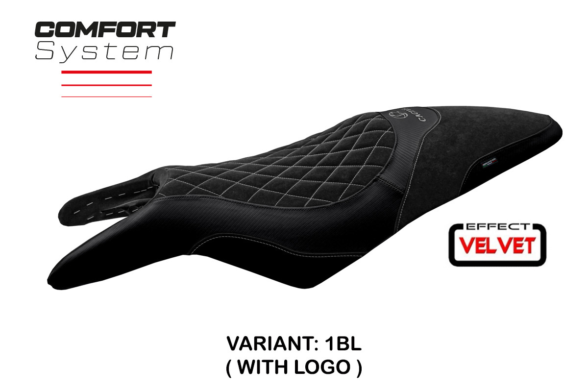 TAPPEZZERIA Sitzbezug COMFORT SYSTEM mit Logo für CAGIVA RAPTOR 650-1000 (00-07)