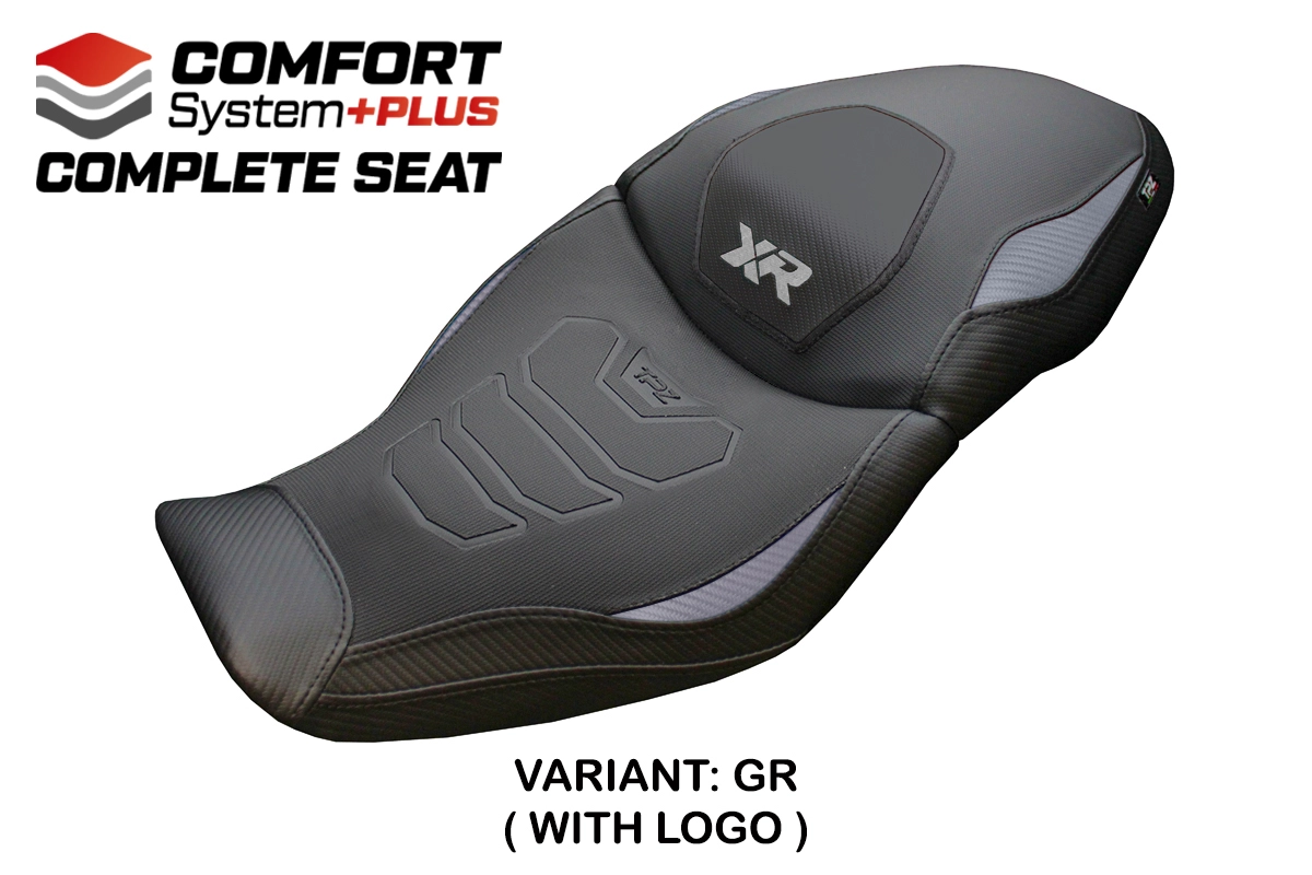 Komplette Sitzbank kompatibel - BMW S 1000 XR 2020-2023 - mod Rottweil Comfort System Plus – GR (grau)