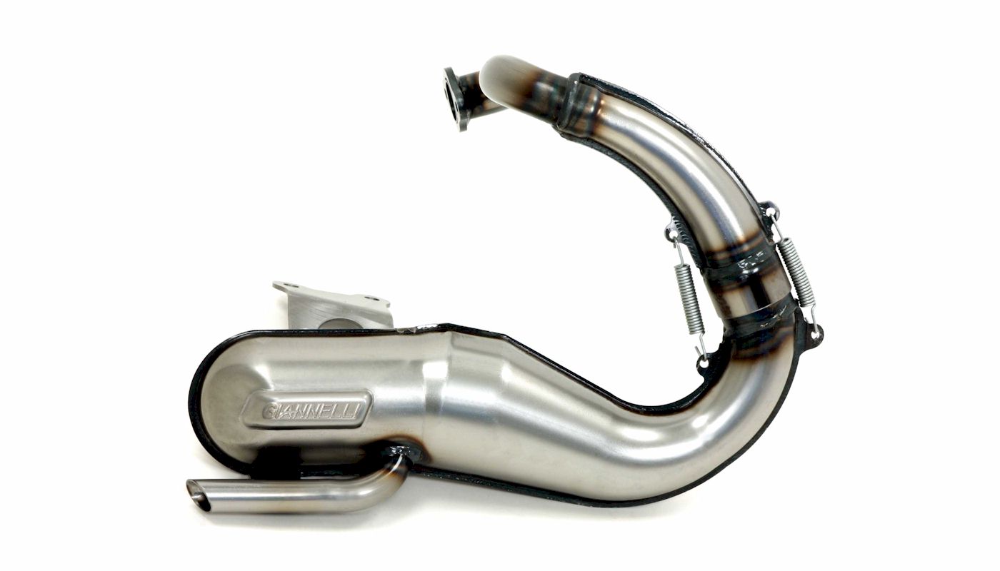 Giannelli full exhaust system Vintage Piaggio APE 50 / APE -3 Wheels (50cc - 102cc)