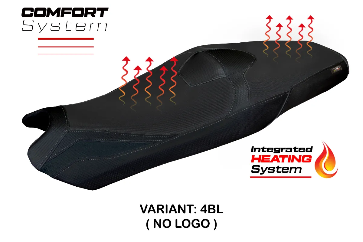 Sitzbezug kompatibel - Honda X-ADV 2025-2026 - mod Asai Heating Comfort System – BL (schwarz)