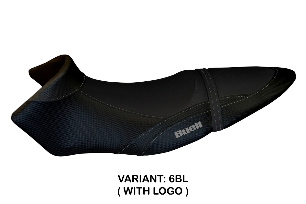 TAPPEZZERIA Sitzbezug STANDARD mit Logo für BUELL XB 12 S - XB 12 SX (19-21)