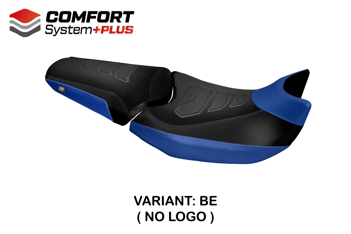 Sitzbezug kompatibel - Honda NC 750 X 2014-2026 - mod Rostov Comfort System Plus – BE (blau)