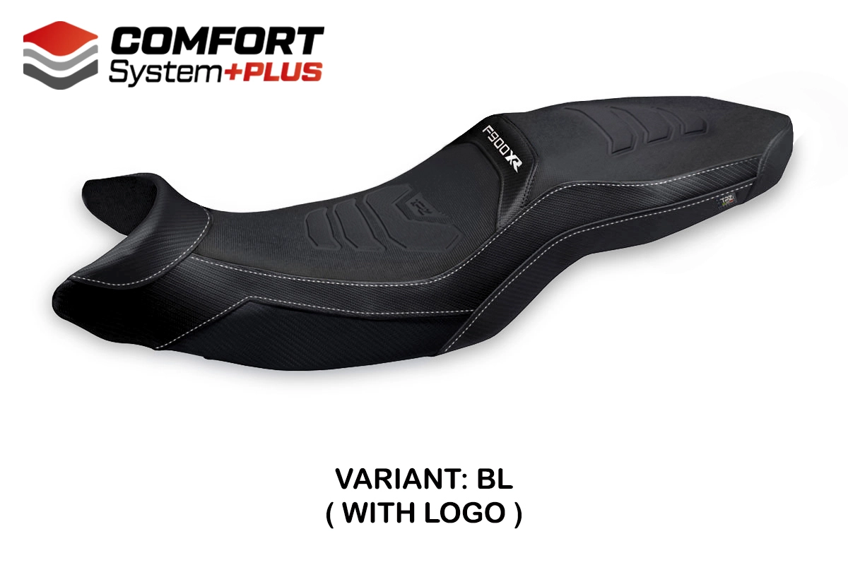Sitzbezug kompatibel - BMW F 900 XR 2019-2026 - mod Tarfu Comfort System Plus – BL (schwarz)
