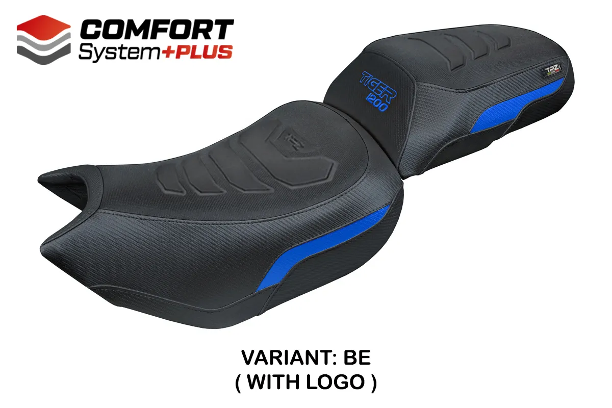 Sitzbezug kompatibel - Triumph Tiger 1200 2022-2026 - mod Wales Comfort System Plus – BE (blau)