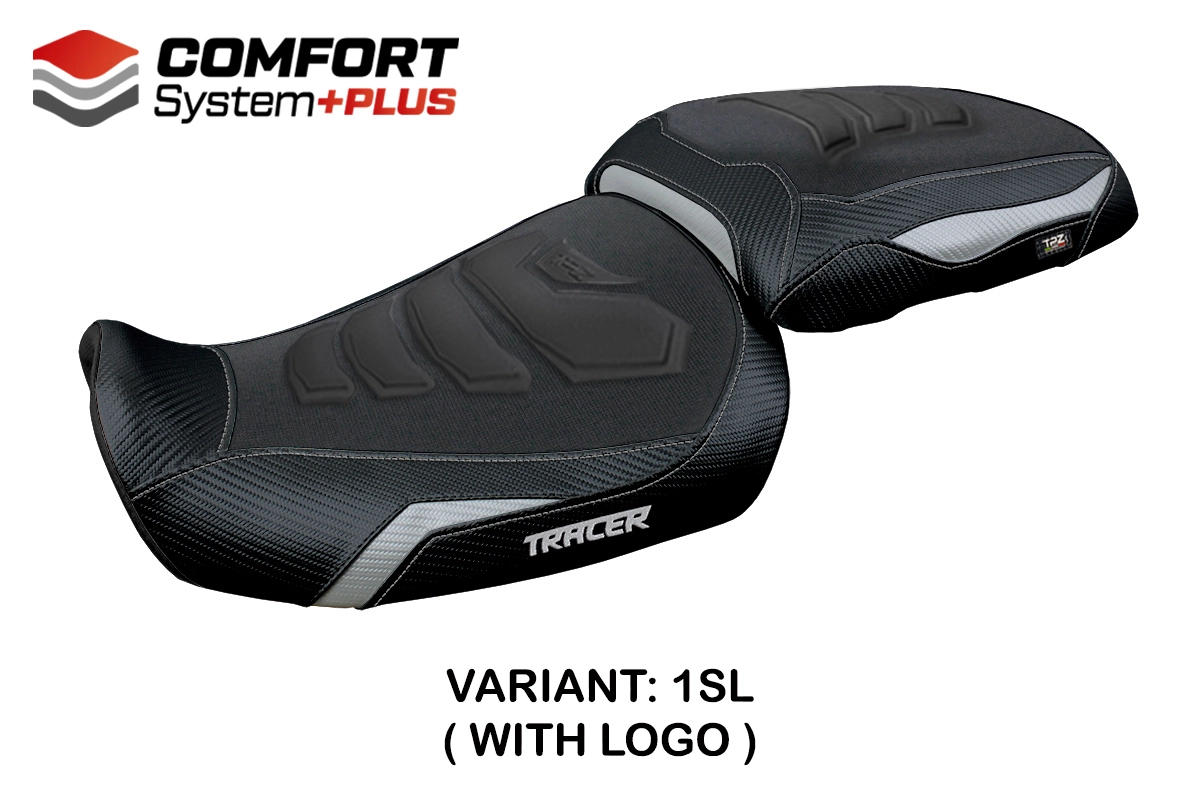 Sitzbezug kompatibel - Yamaha Tracer 9 / 9 GT 2021-2024 - mod Gadir Comfort System Plus – 1SL (silber)