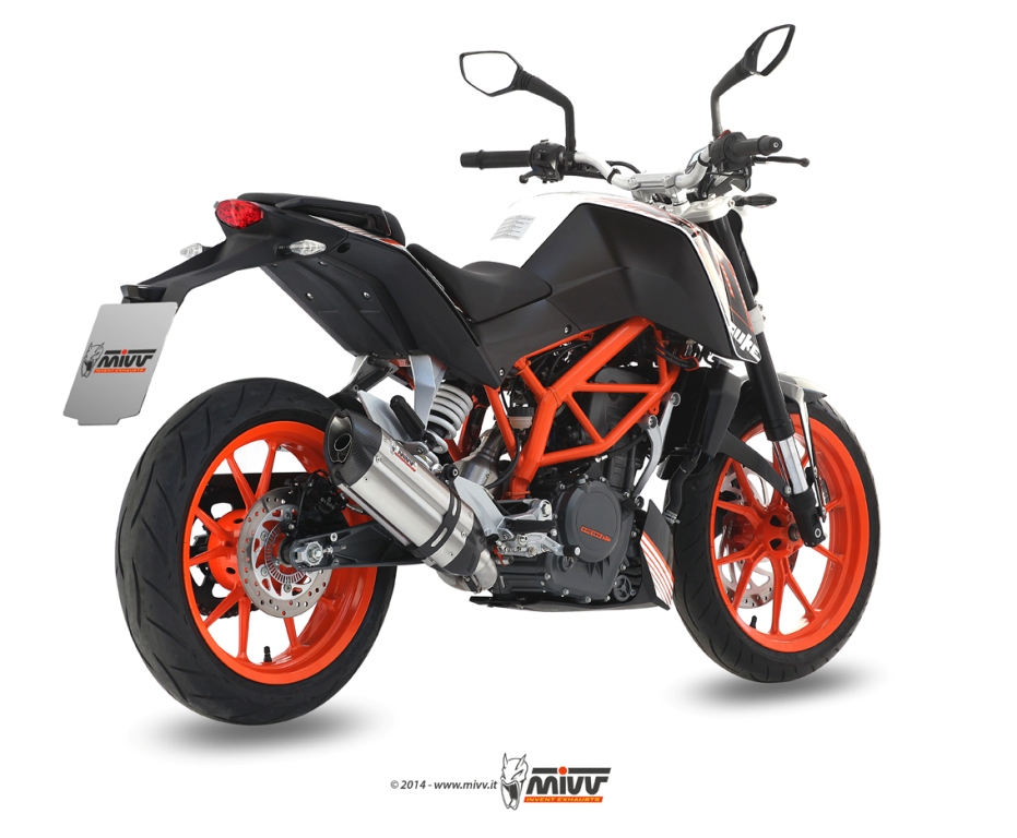 MIVV Suono stainless steel KTM 390 Duke 13-16