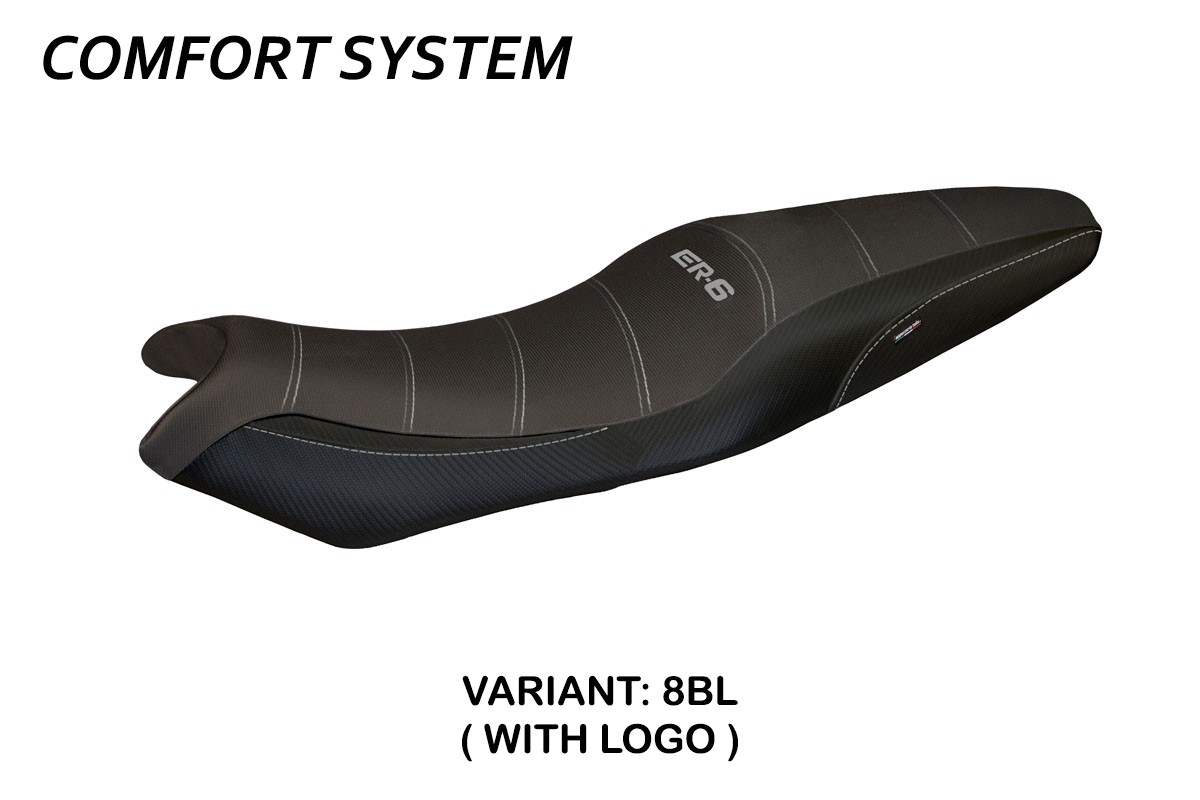 TAPPEZZERIA Sitzbezug COMFORT SYSTEM für KAWASAKI ER-6N / ER-6F (05-11)
