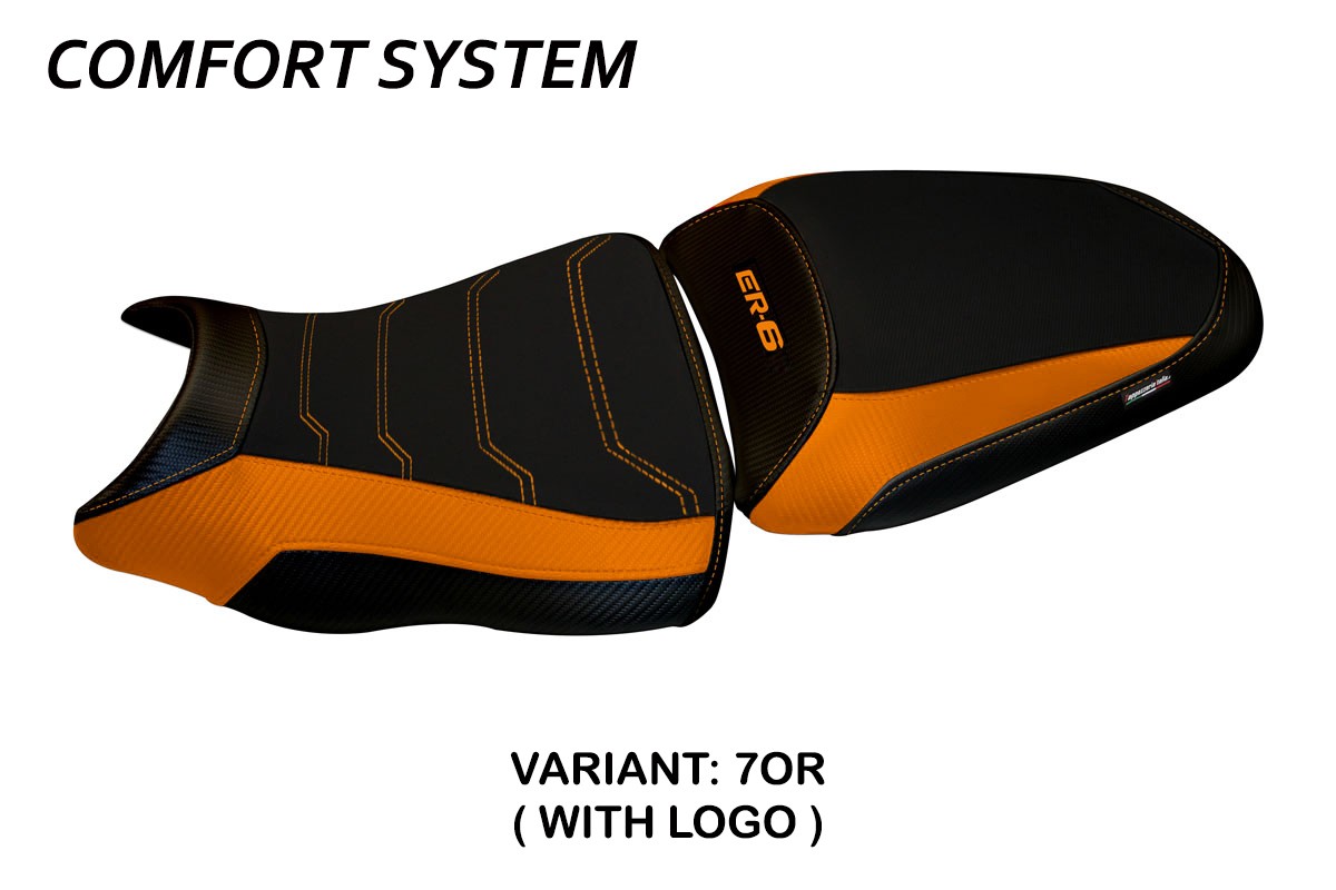 TAPPEZZERIA Sitzbezug COMFORT SYSTEM für KAWASAKI ER-6N / ER-6F (12-16)