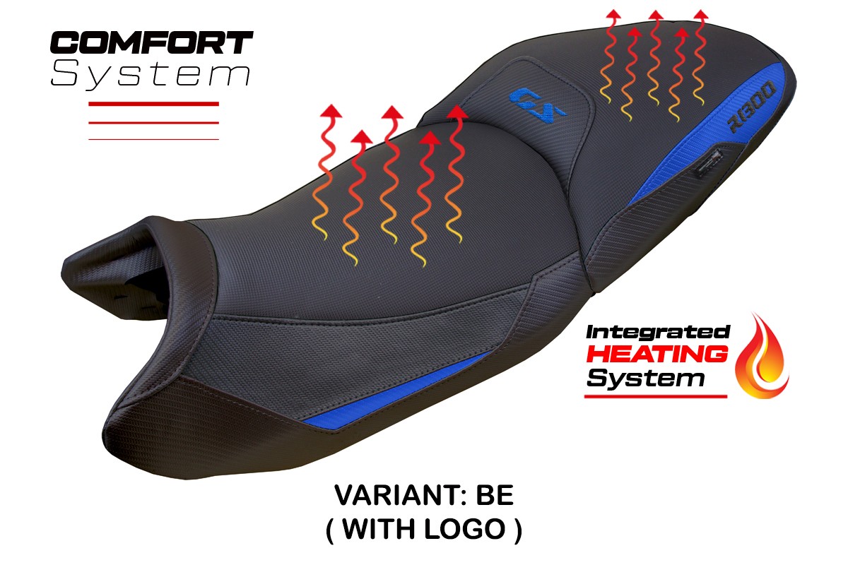 Sitzbezug kompatibel - BMW R 1300 GS Touring 2023-2026 - heating Comfort System – BE (blau)