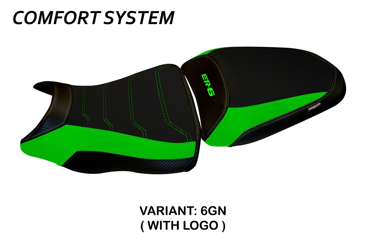 TAPPEZZERIA Sitzbezug COMFORT SYSTEM für KAWASAKI ER-6N / ER-6F (12-16)