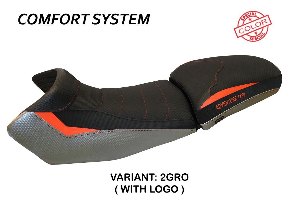 TAPPEZZERIA Sitzbezug COMFORT SYSTEM für KTM 1190 ADVENTURE (13-16)