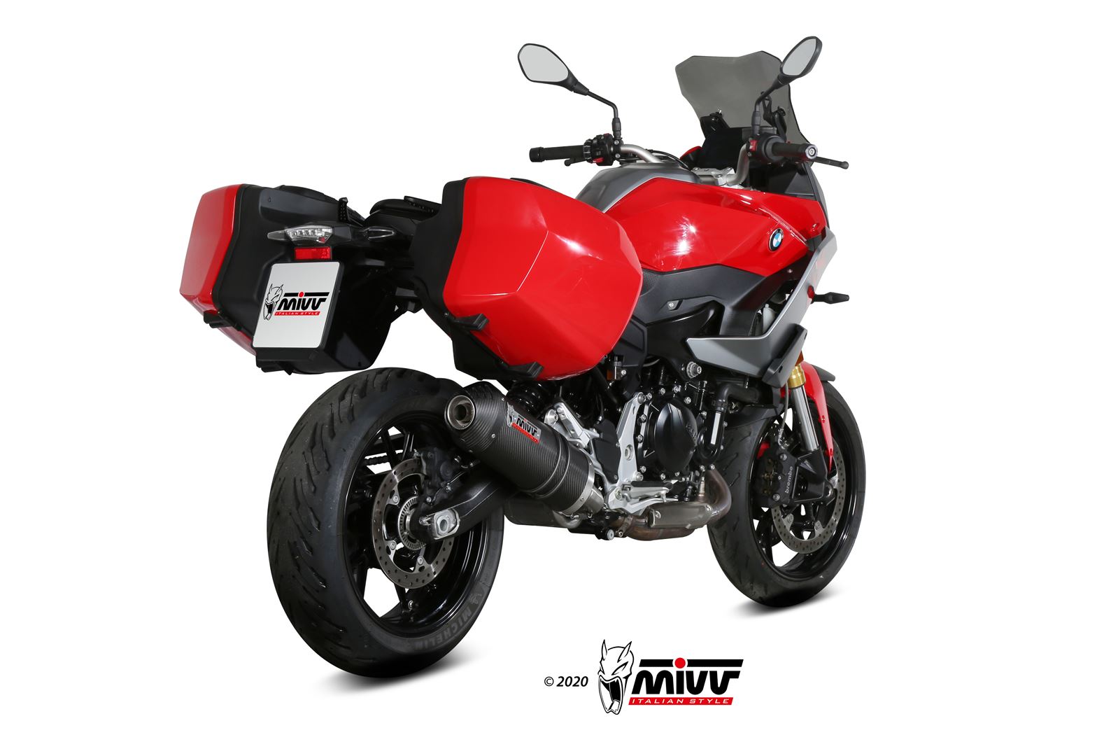 Mivv Endschalldämpfer Oval Carbon  BMW F 900 XR 2020