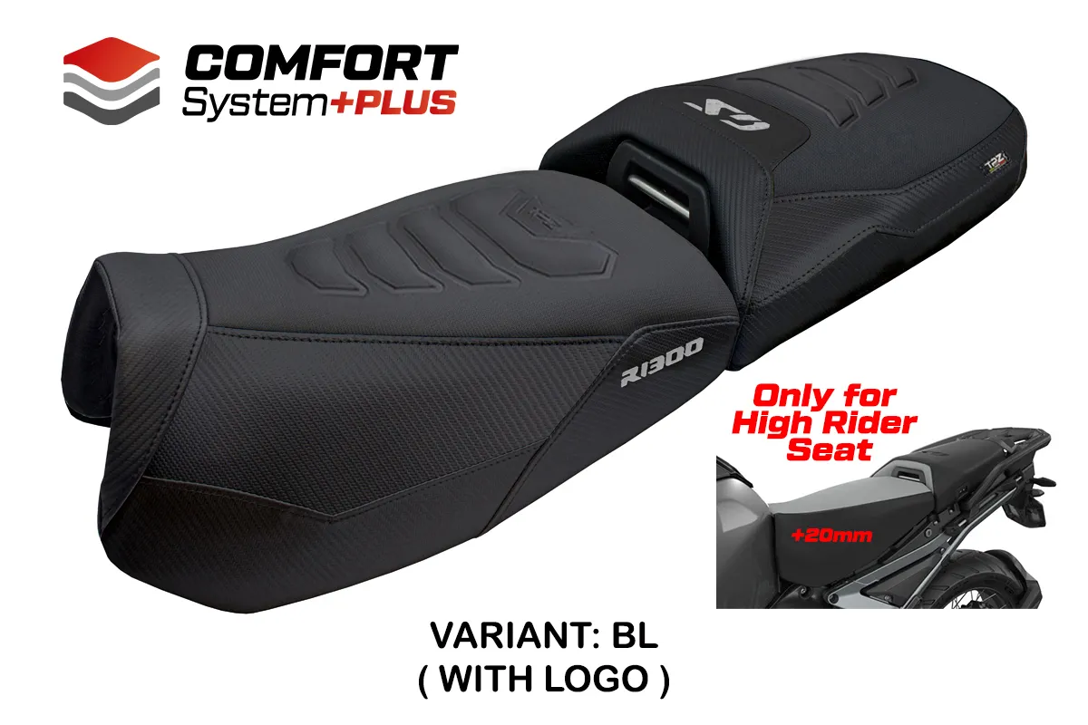 Sitzbezug kompatibel - BMW R 1300 GS ADVENTURE 2024-2026 - mod Haisyn Comfort System Plus – BL (schwarz)