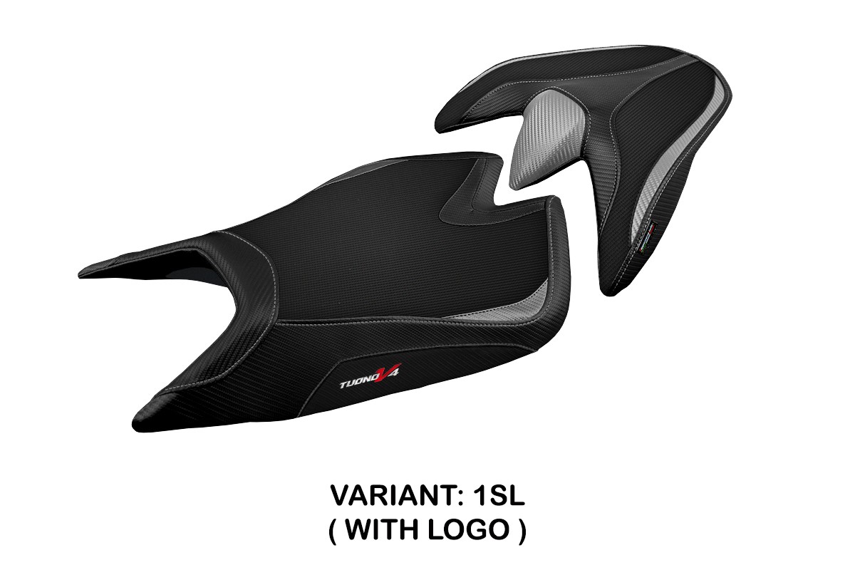 TAPPEZZERIA Seat cover STANDARD with logo for APRILIA TUONO V4 (21-25)