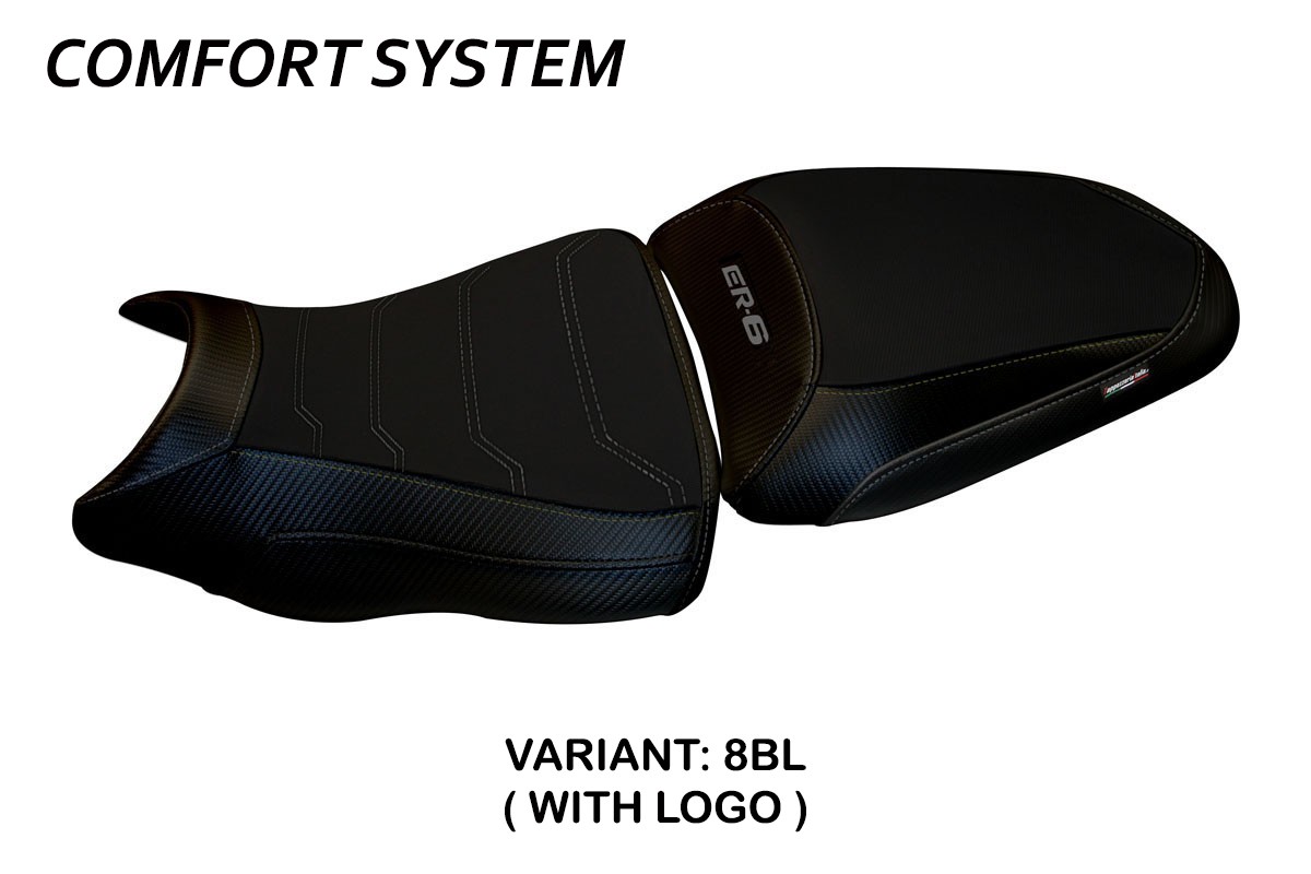 TAPPEZZERIA Sitzbezug COMFORT SYSTEM für KAWASAKI ER-6N / ER-6F (12-16)
