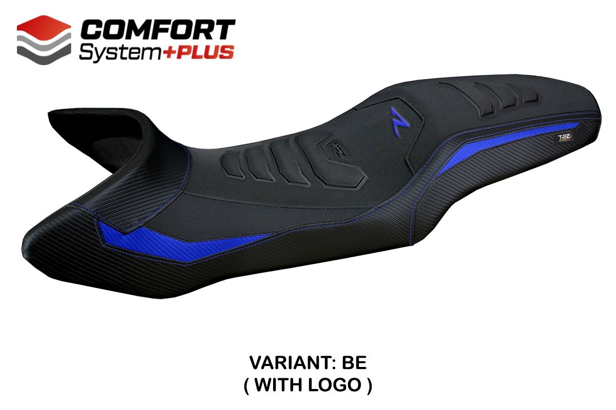 Sitzbezug kompatibel - KTM 1390 Super Adventure R 2025-2026 - mod Steyr Comfort System Plus – BE (blau)