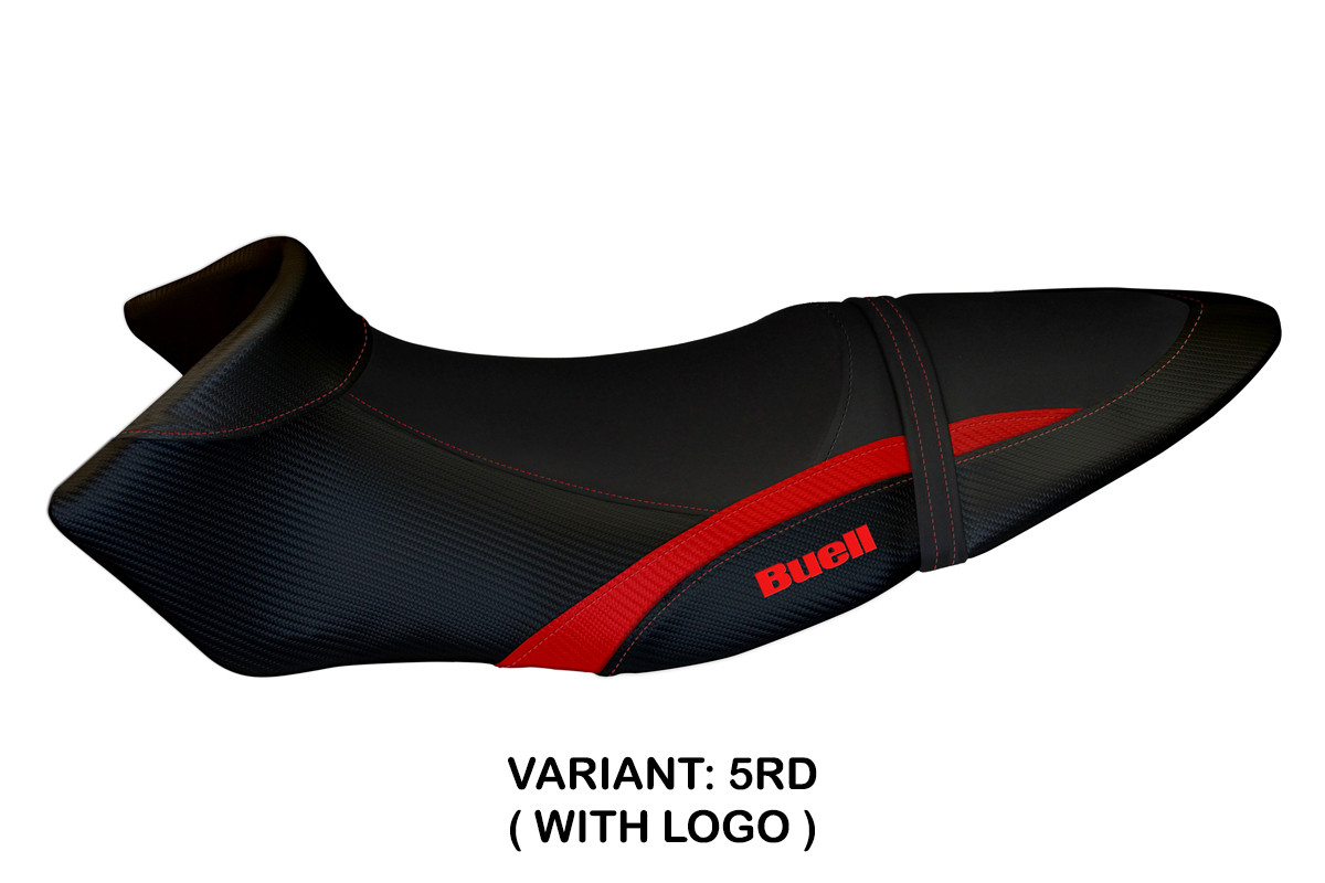 TAPPEZZERIA Sitzbezug STANDARD mit Logo für BUELL XB 12 S - XB 12 SX (19-21)