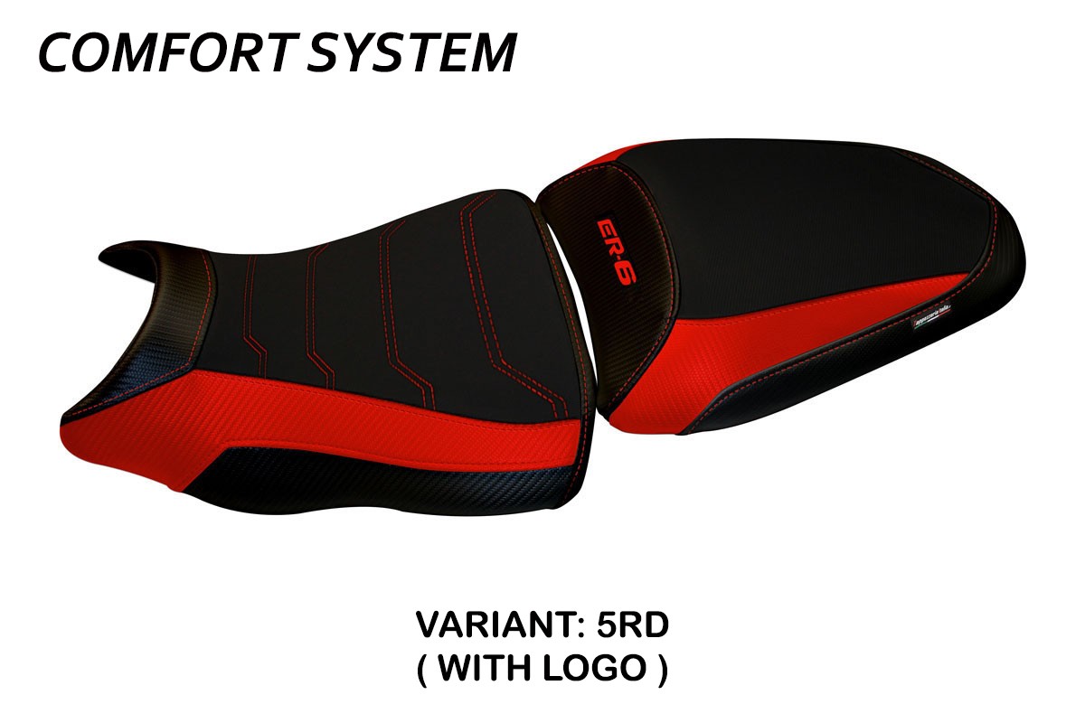 TAPPEZZERIA Sitzbezug COMFORT SYSTEM für KAWASAKI ER-6N / ER-6F (12-16)