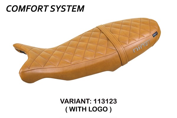 TAPPEZZERIA Sitzbezug COMFORT SYSTEM mit Logo für BMW R 1200 NINE T (14-23) Einzelsattel