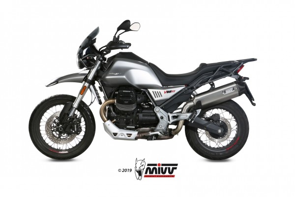 MIVV SPEED EDGE Edelstahl MOTO GUZZI V85 TT 2019 &gt;