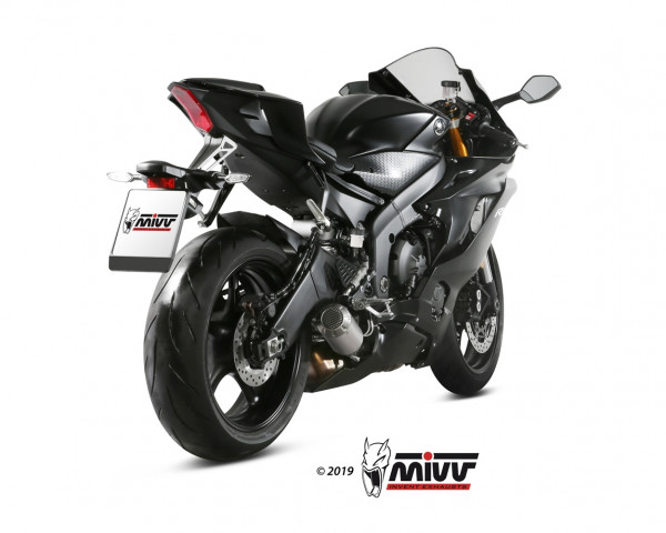 MIVV MK3 Edelstahl YAMAHA YZF 600 R6 2017 &gt;