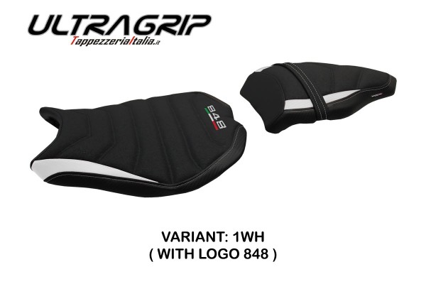 TAPPEZZERIA Sitzbezug ULTRAGRIP mit Logo für DUCATI 848 / 1098 / 1198 (07-13)