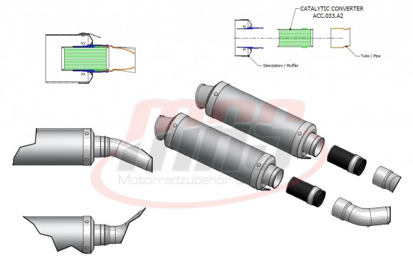 ACC.038.A2 - MIVV Nachrüstkatalysator A2