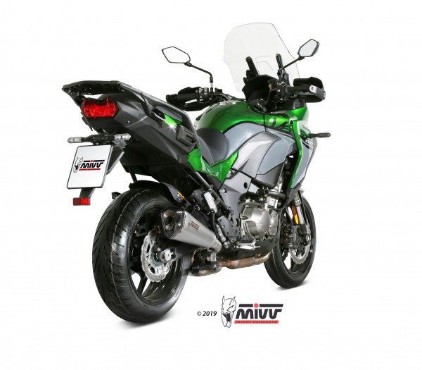MIVV Delta Race Edelstahl KAWASAKI Versys 1000 2019 >
