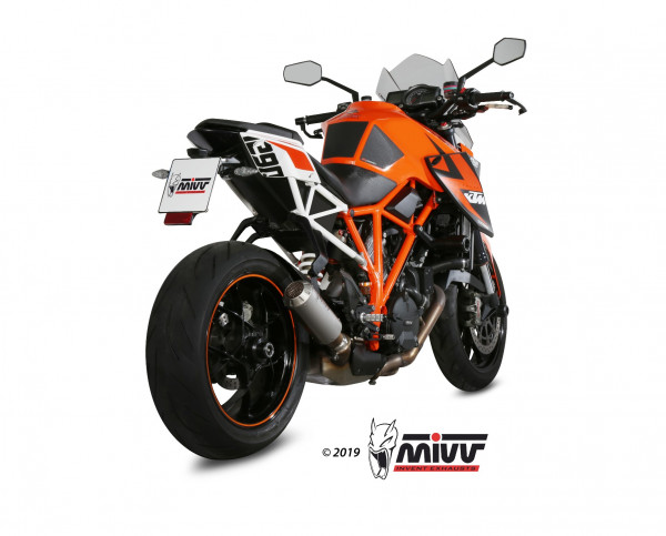 MIVV MK3 Edelstahl KTM 1290 SUPERDUKE 2014 &gt; 2019
