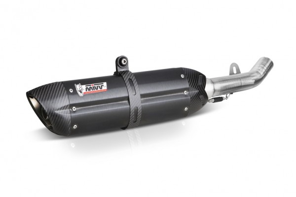 MIVV Suono Edelstahl schwarz BMW R 1200 GS 04-07