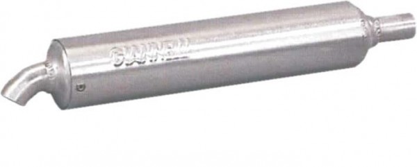 Giannelli Round Aluminium Endtopf DIA. 26 mm