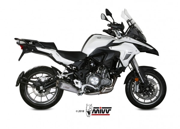 MIVV Delta Race Edelstahl BENELLI TRK 502 17-25