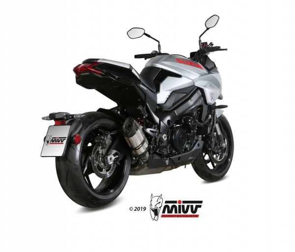 MIVV SUONO Edelstahl SUZUKI GSX-S 1000 KATANA 2019 &gt; 2020