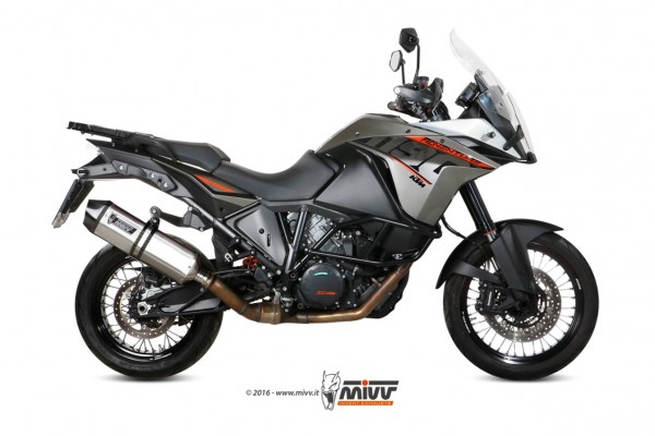 MIVV Speed Edge Edelstahl KTM 1050 Adventure 15-16 - 1190 Adventure 13-16 - 12