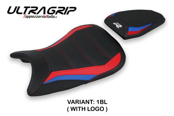 TAPPEZZERIA Sitzbezug ULTRAGRIP mit Logo für BMW S 1000 R (21-25) M-SPORT SATTEL