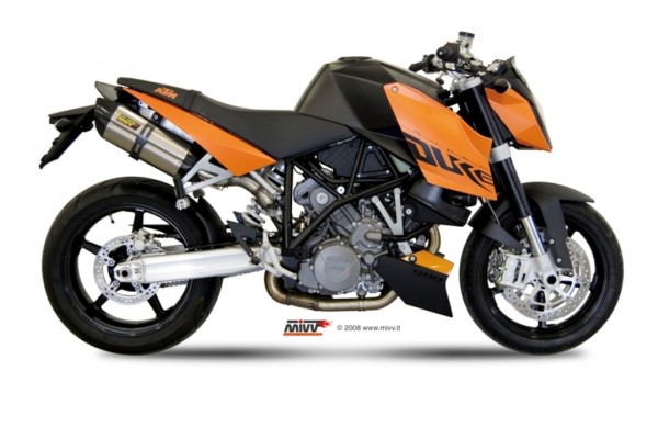 MIVV Suono Edelstahl KTM 990 Superduke 05-11